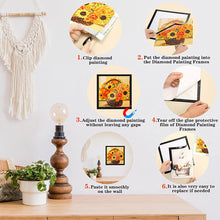 Load image into Gallery viewer, 9Pcs Magnetic Picture Frame Magnetic Photo Frame Multifunctional for Party Decor