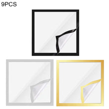 Load image into Gallery viewer, 9Pcs Magnetic Picture Frame Magnetic Photo Frame Multifunctional for Party Decor