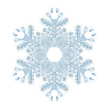 Load image into Gallery viewer, Snowflake Diamond Painting Wine Glass Rack DIY Wine Glass Holder Storage Rack