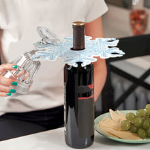 Load image into Gallery viewer, Snowflake Diamond Painting Wine Glass Rack DIY Wine Glass Holder Storage Rack