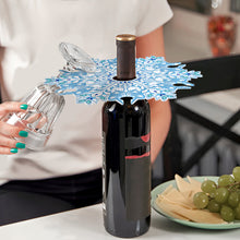 Load image into Gallery viewer, Snowflake Diamond Painting Wine Glass Rack DIY Wine Glass Holder Storage Rack