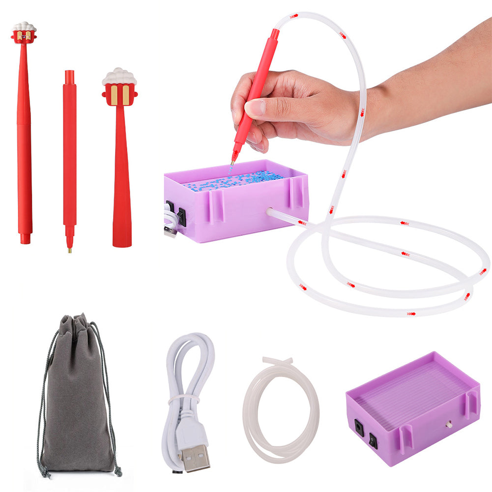 Diamond Painting Suction Device Portable Vacuum Diamond Painting Pen Kit for DIY