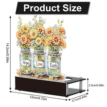 Load image into Gallery viewer, Diamond Painting Candle Holder Ornaments Diamond Art Aromatherapy Candle Holder