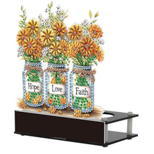 Load image into Gallery viewer, Diamond Painting Candle Holder Ornaments Diamond Art Aromatherapy Candle Holder