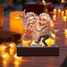 Load image into Gallery viewer, Diamond Painting Candle Holder Ornaments Diamond Art Aromatherapy Candle Holder