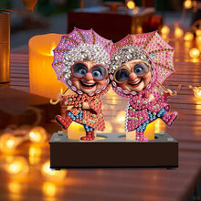 Load image into Gallery viewer, Diamond Painting Candle Holder Ornaments Diamond Art Aromatherapy Candle Holder