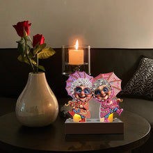 Load image into Gallery viewer, Diamond Painting Candle Holder Ornaments Diamond Art Aromatherapy Candle Holder