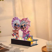 Load image into Gallery viewer, Diamond Painting Candle Holder Ornaments Diamond Art Aromatherapy Candle Holder