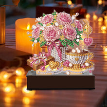 Load image into Gallery viewer, Diamond Painting Candle Holder Ornaments Diamond Art Aromatherapy Candle Holder