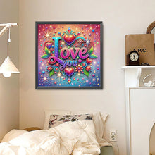 Load image into Gallery viewer, Diamond Painting - Full Round - Colorful Abstract Art Love (30*30CM)