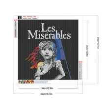 Load image into Gallery viewer, Diamond Painting - Full Round - Les Miserables The Musical (40*40CM)