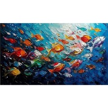 Load image into Gallery viewer, Diamond Painting - Full Round - Fish (70*40CM)