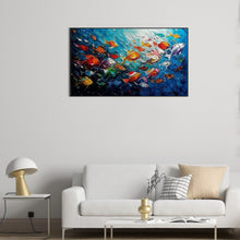 Load image into Gallery viewer, Diamond Painting - Full Round - Fish (70*40CM)