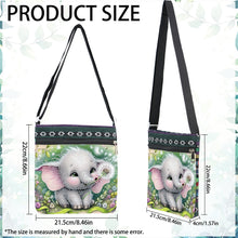 Load image into Gallery viewer, Flowers Animals 5D DIY Diamond Painting Shopper Bag Diamond Handmade Satchel Bag