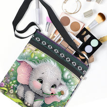 Load image into Gallery viewer, Flowers Animals 5D DIY Diamond Painting Shopper Bag Diamond Handmade Satchel Bag
