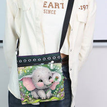 Load image into Gallery viewer, Flowers Animals 5D DIY Diamond Painting Shopper Bag Diamond Handmade Satchel Bag