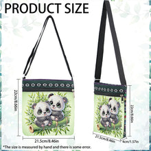 Load image into Gallery viewer, Flowers Animals 5D DIY Diamond Painting Shopper Bag Diamond Handmade Satchel Bag