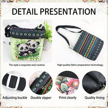 Load image into Gallery viewer, Flowers Animals 5D DIY Diamond Painting Shopper Bag Diamond Handmade Satchel Bag