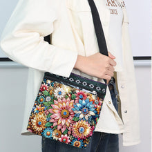 Load image into Gallery viewer, Flowers Animals 5D DIY Diamond Painting Shopper Bag Diamond Handmade Satchel Bag