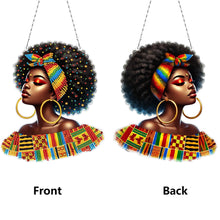 Load image into Gallery viewer, Indian Woman 5D DIY Diamond Painting Dots Pendant for Garden Window Decor