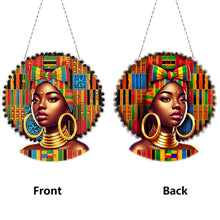 Load image into Gallery viewer, Indian Woman 5D DIY Diamond Painting Dots Pendant for Garden Window Decor