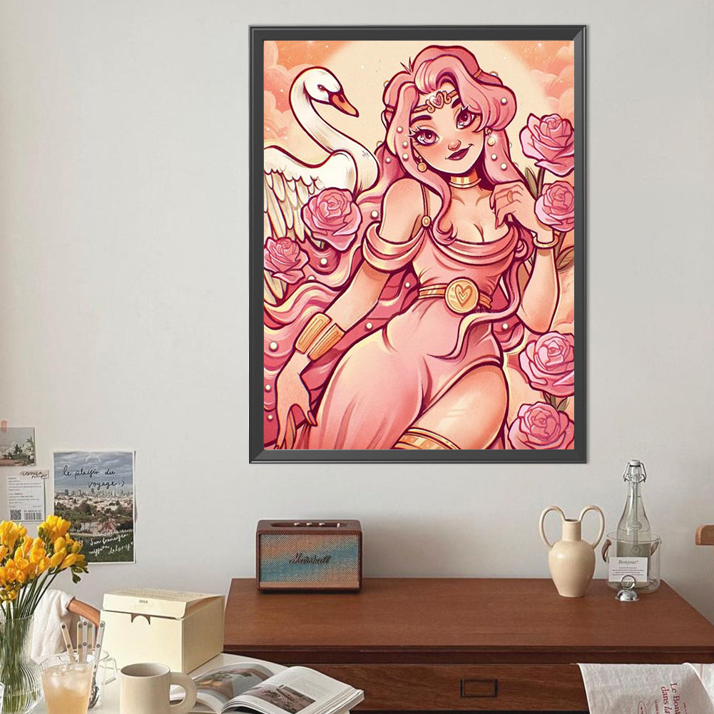 Diamond Painting - Full Round - Manga Girl (40*50CM)