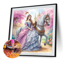 Load image into Gallery viewer, Diamond Painting - Full Round - Rococo Girl And Flower (40*40CM)