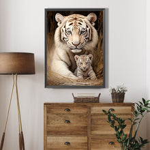 Load image into Gallery viewer, AB Diamond Painting - Full Round - Two Lions (45*60CM)