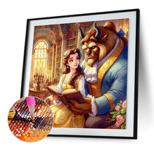 Load image into Gallery viewer, Diamond Painting - Full Square - Princess And The Beast (40*40CM)
