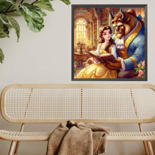 Load image into Gallery viewer, Diamond Painting - Full Square - Princess And The Beast (40*40CM)