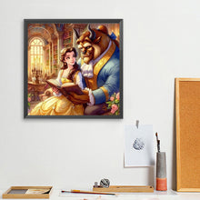 Load image into Gallery viewer, Diamond Painting - Full Square - Princess And The Beast (40*40CM)