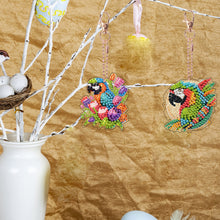 Load image into Gallery viewer, 6Pcs Double Sided Special Shape Animals Diamond Art Keyring for Beginners Adults