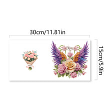 Load image into Gallery viewer, 6Pcs Mother s Day Flower Wing Handmade Diamond Painting Wish Card for Moms
