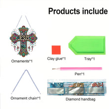 Load image into Gallery viewer, Acrylic Special Shaped Beautiful Pattern 5D DIY Diamond Art Hanging Decorations