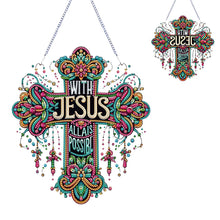 Load image into Gallery viewer, Acrylic Special Shaped Beautiful Pattern 5D DIY Diamond Art Hanging Decorations