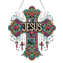 Load image into Gallery viewer, Acrylic Special Shaped Beautiful Pattern 5D DIY Diamond Art Hanging Decorations