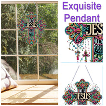 Load image into Gallery viewer, Acrylic Special Shaped Beautiful Pattern 5D DIY Diamond Art Hanging Decorations