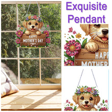 Load image into Gallery viewer, Acrylic Special Shaped Beautiful Pattern 5D DIY Diamond Art Hanging Decorations