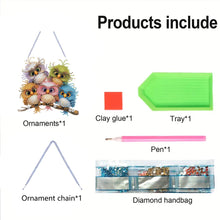 Load image into Gallery viewer, Acrylic Special Shaped Beautiful Pattern 5D DIY Diamond Art Hanging Decorations