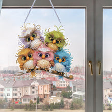 Load image into Gallery viewer, Acrylic Special Shaped Beautiful Pattern 5D DIY Diamond Art Hanging Decorations