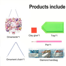 Load image into Gallery viewer, Acrylic Special Shaped Beautiful Pattern 5D DIY Diamond Art Hanging Decorations