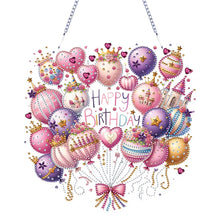 Load image into Gallery viewer, Acrylic Special Shaped Beautiful Pattern 5D DIY Diamond Art Hanging Decorations