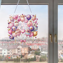 Load image into Gallery viewer, Acrylic Special Shaped Beautiful Pattern 5D DIY Diamond Art Hanging Decorations