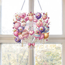 Load image into Gallery viewer, Acrylic Special Shaped Beautiful Pattern 5D DIY Diamond Art Hanging Decorations