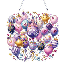 Load image into Gallery viewer, Acrylic Special Shaped Beautiful Pattern 5D DIY Diamond Art Hanging Decorations