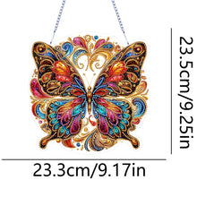 Load image into Gallery viewer, Acrylic Special Shaped Beautiful Pattern 5D DIY Diamond Art Hanging Decorations
