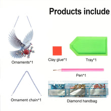 Load image into Gallery viewer, Acrylic Special Shaped Beautiful Pattern 5D DIY Diamond Art Hanging Decorations