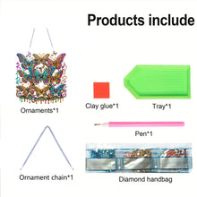 Load image into Gallery viewer, Acrylic Special Shaped Beautiful Pattern 5D DIY Diamond Art Hanging Decorations