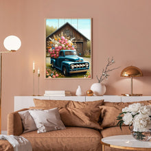 Load image into Gallery viewer, Diamond Painting - Full Round - Flower Classic Car (30*40CM)