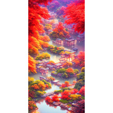 Load image into Gallery viewer, AB Diamond Painting - Full Round - Oriental Water Village (40*80CM)